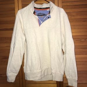 Orvis quarter zip sweatshirt